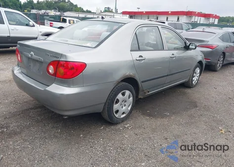 2004 Toyota Corolla Ce из США, поврежденный, VIN JTDBR32E342035487